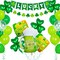 St. Patrick’s Party Supplies: 47-Piece Shamrock Garland & Balloon Decoration Set – Green & Dark Green Balloons, Banners for Irish St. Patrick’s Day Party